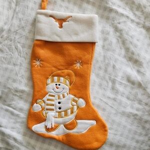 Long Horn Christmas stocking. UT Austin